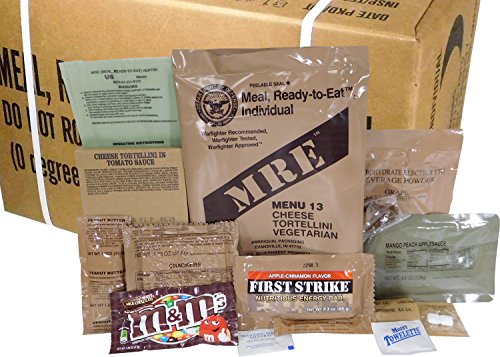 best survival food bug out bag MRE